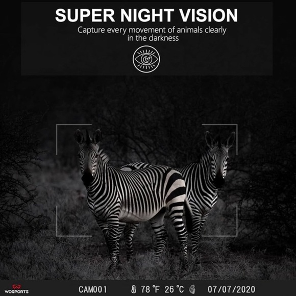 Wosports NWT 24mp 1080 Trail Camera - Picture 8 of 8